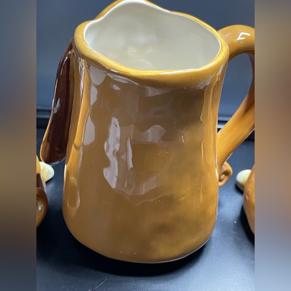 Douglas By Russ Berrie Dog Coffee Mug & 2 Jars Trinket Sugar Tea Anthropomorphic - Picture 10 of 11
